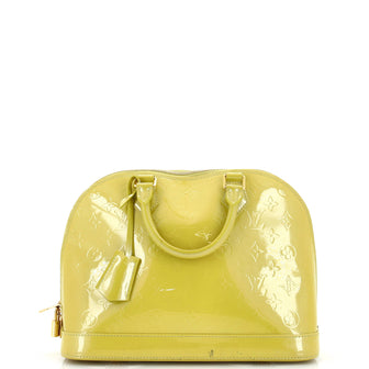 Louis Vuitton Alma Handbag Monogram Vernis PM