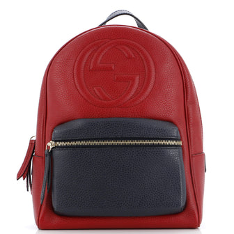 Gucci Soho Chain Backpack Leather