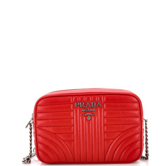 Prada Camera Bag Diagramme Quilted Leather Small