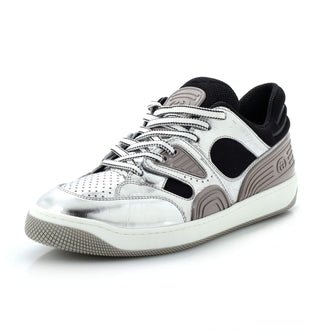 Gucci Basket Low-Top Sneakers Demetra with Fabric