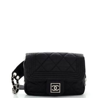 Chanel Sport Line Waist Bag Quilted Nylon
