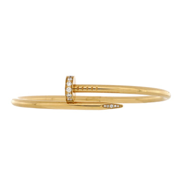 Cartier Juste un Clou Bracelet 18K Yellow Gold with Diamonds Classic