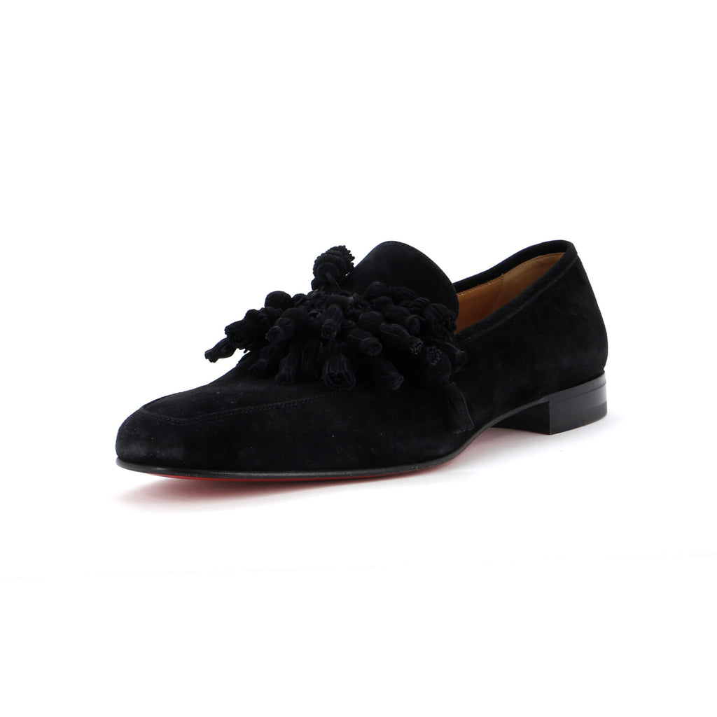 Christian Louboutin Black Suede Tassel Loafers Christian Louboutin | Shoes | Christian Louboutin Black  main image 3