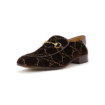 Gucci Men's Jordaan Loafers GG Velvet