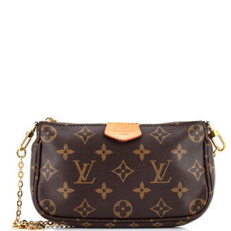 Louis Vuitton Multi Pochette Accessoires Pouch Monogram Canvas Small