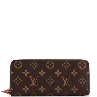 Louis Vuitton Clemence Wallet Monogram Canvas