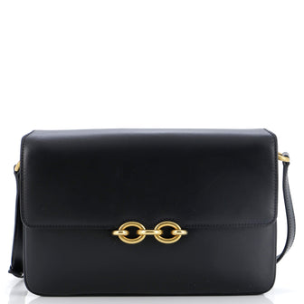 Saint Laurent Le Maillon Shoulder Bag Leather Medium