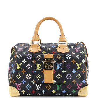 Louis Vuitton Speedy Handbag Monogram Multicolor 30