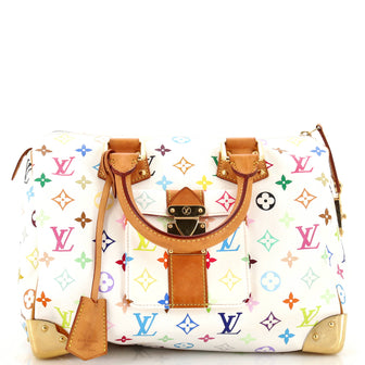 Louis Vuitton Speedy Handbag Monogram Multicolor 30