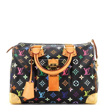 Louis Vuitton Speedy Handbag Monogram Multicolor 30