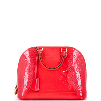 Louis Vuitton Alma Handbag Monogram Vernis PM
