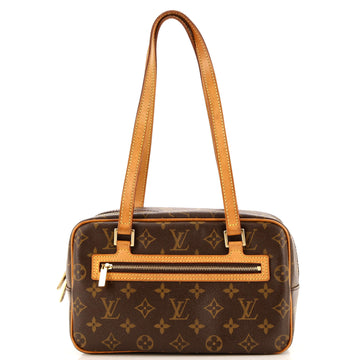 Louis Vuitton Cite Handbag Monogram Canvas MM