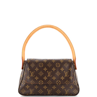 Louis Vuitton Looping Handbag Monogram Canvas Mini