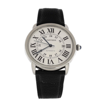 Cartier Ronde Solo de Cartier Automatic Watch Stainless Steel and Leather 42
