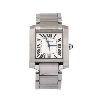Cartier Tank Francaise Automatic Watch Stainless Steel 30