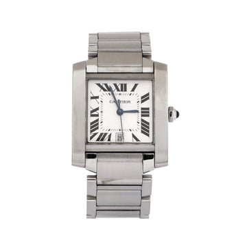 Cartier Tank Francaise Automatic Watch Stainless Steel 30