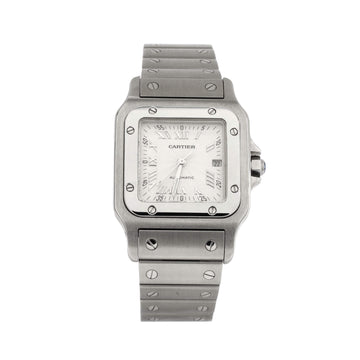 Cartier Santos de Cartier Galbee Automatic Watch Stainless Steel 29