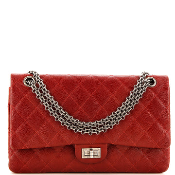 Chanel Reissue 2.55 Flap Bag Quilted Caviar 226