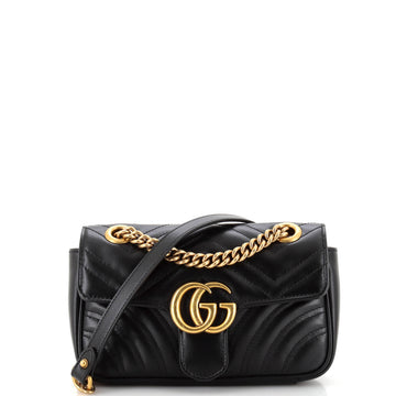 Gucci GG Marmont Flap Bag Matelasse Leather Mini