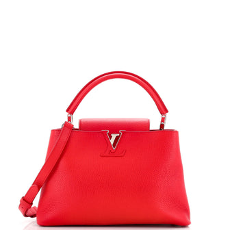 Louis Vuitton Capucines Bag Leather PM