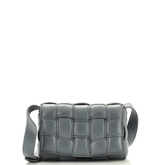 Bottega Veneta Cassette Crossbody Bag Padded Maxi Intrecciato Leather Small