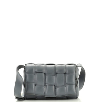 Bottega Veneta Cassette Crossbody Bag Padded Maxi Intrecciato Leather Small