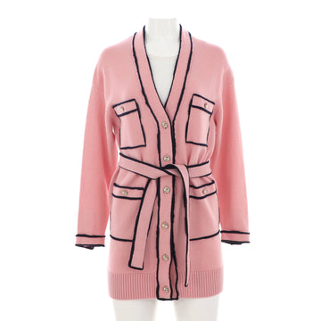 Chanel Women's Outline V Neck Long Cardigan Cashmere