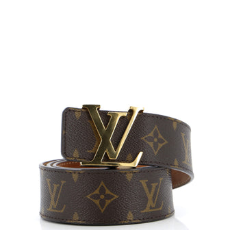 Louis Vuitton LV Initiales Belt Monogram Canvas Wide