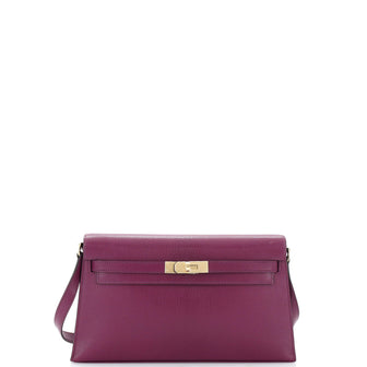 Hermes Kelly Elan Shoulder Bag Chevre Mysore
