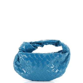 Bottega Veneta BV Jodie Hobo Intrecciato Patent Mini
