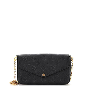 Louis Vuitton Felicie Pochette Monogram Empreinte Leather