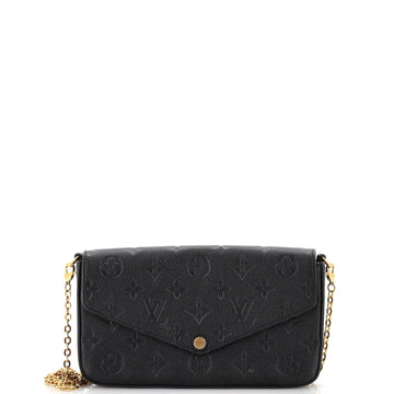 Louis Vuitton Felicie Pochette Monogram Empreinte Leather