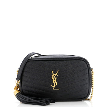 Saint Laurent Lou Camera Bag Matelasse Chevron Leather Mini