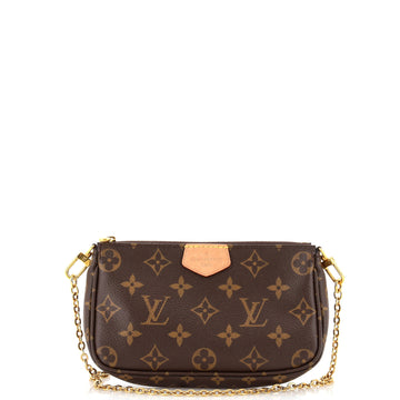 Louis Vuitton Multi Pochette Accessoires Pouch Monogram Canvas Small