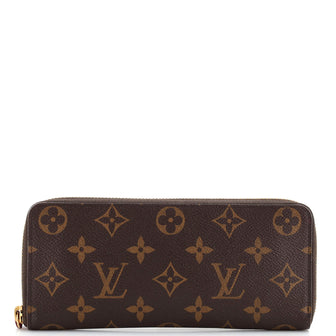 Louis Vuitton Clemence Wallet Monogram Canvas