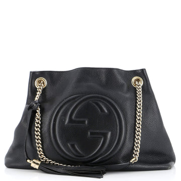 Gucci Soho Chain Strap Shoulder Bag Leather Medium