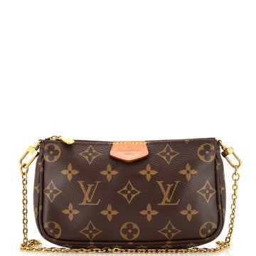 Louis Vuitton Multi Pochette Accessoires Pouch Monogram Canvas Small