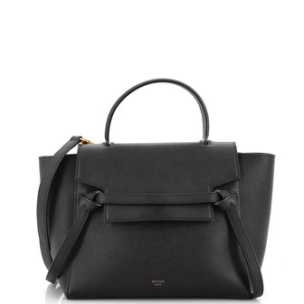 Celine Belt Bag Textured Leather Micro