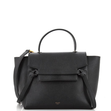 Celine Belt Bag Textured Leather Micro