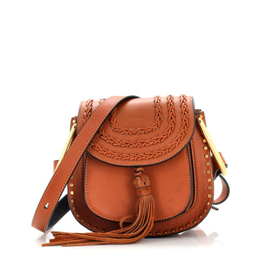 Chloe Hudson Handbag Whipstitch Leather Mini