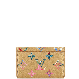 Louis Vuitton Card Holder Limited Edition Garden Monogram Canvas