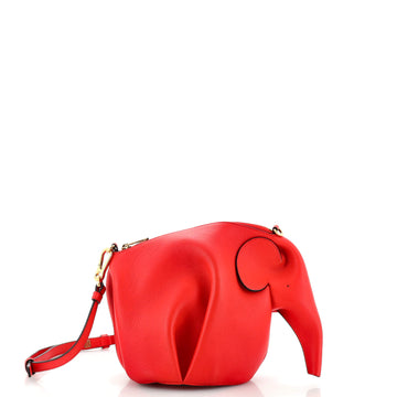 Loewe Elephant Crossbody Bag Leather Mini