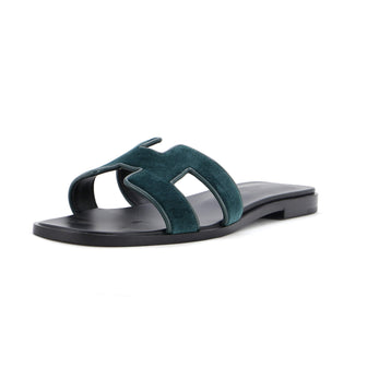 Hermes Women's Oran Sandals Velvet