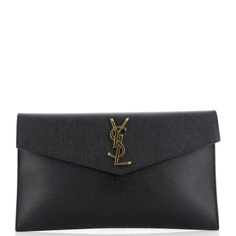 Saint Laurent Uptown Pouch Leather