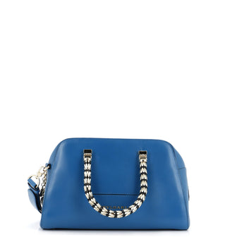 Bvlgari Serpenti Scaglie Convertible Satchel Leather Small