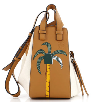 Loewe Ken Price Hammock Bag Printed Leather and Canvas Small
