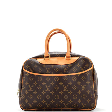 Louis Vuitton Deauville Handbag Monogram Canvas