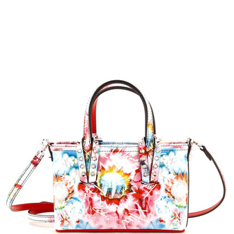 Christian Louboutin Cabata East West Tote Printed Patent Nano