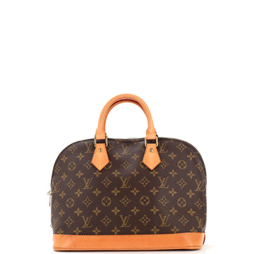 Louis Vuitton Vintage Alma Handbag Monogram Canvas PM
