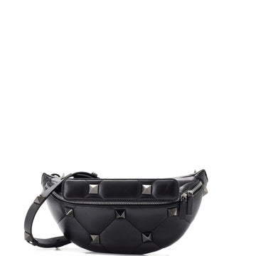 Valentino Garavani Roman Stud Waist Bag Quilted Leather